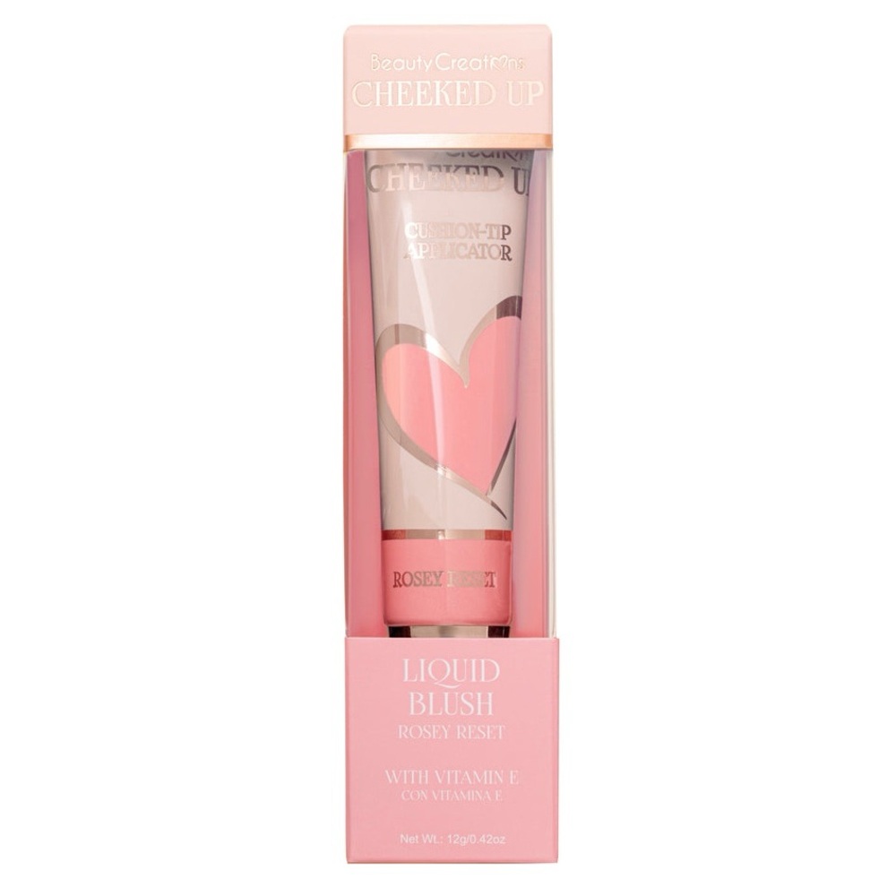 Beauty Creations Flawless Stay Liquid Blush Cheeked Up Wand in Rosey Reset NIB - Picture 2 of 10